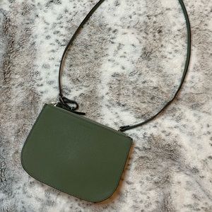 Lo & Sons 3-in-1 Waverley 2 Large Saffiano Leather Crossbody/Belt Bag/Wristlet